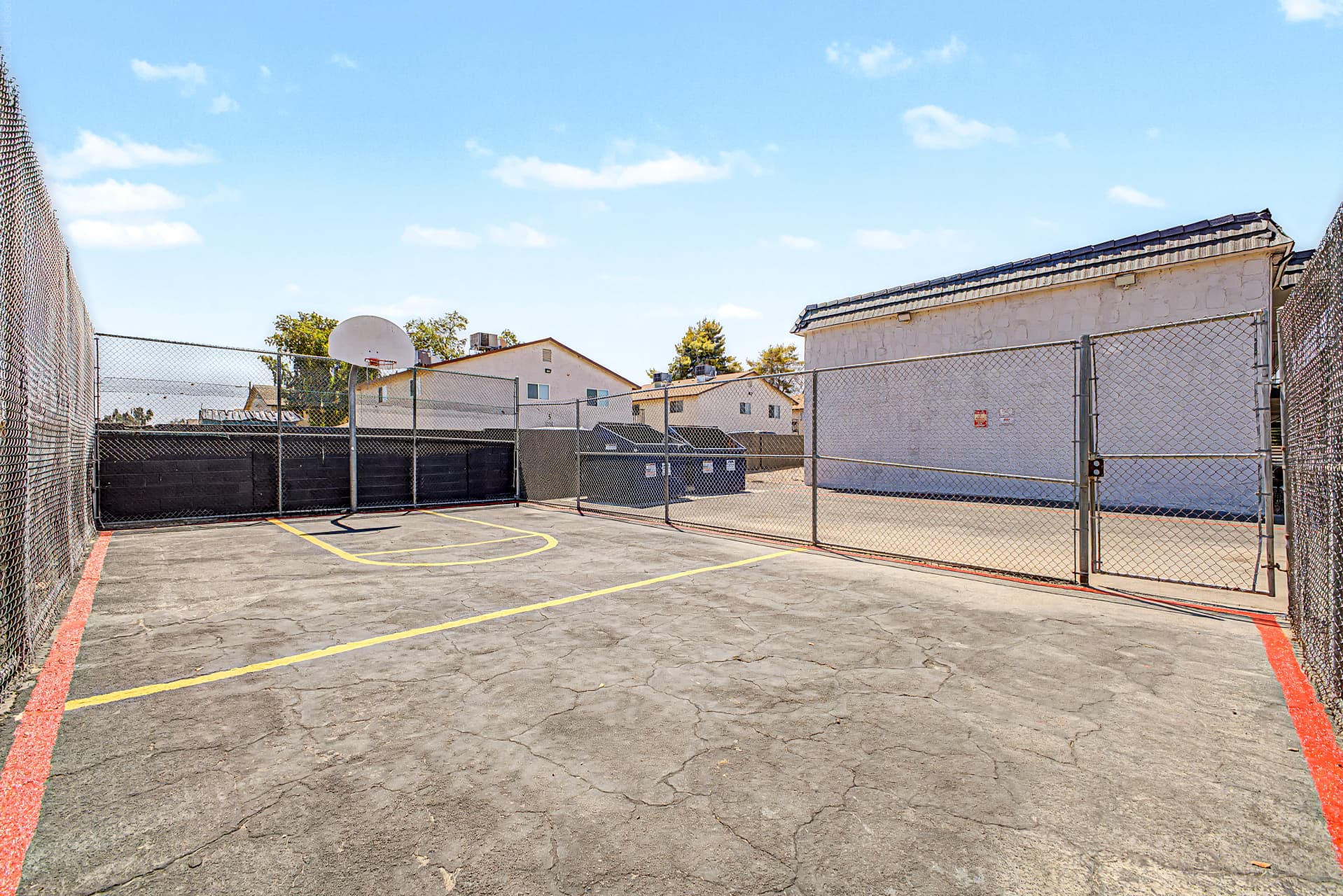 Basketball Court & Rec Area