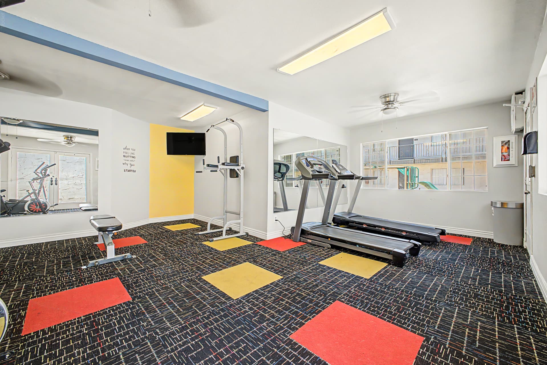 Fitness Room with Treadmills