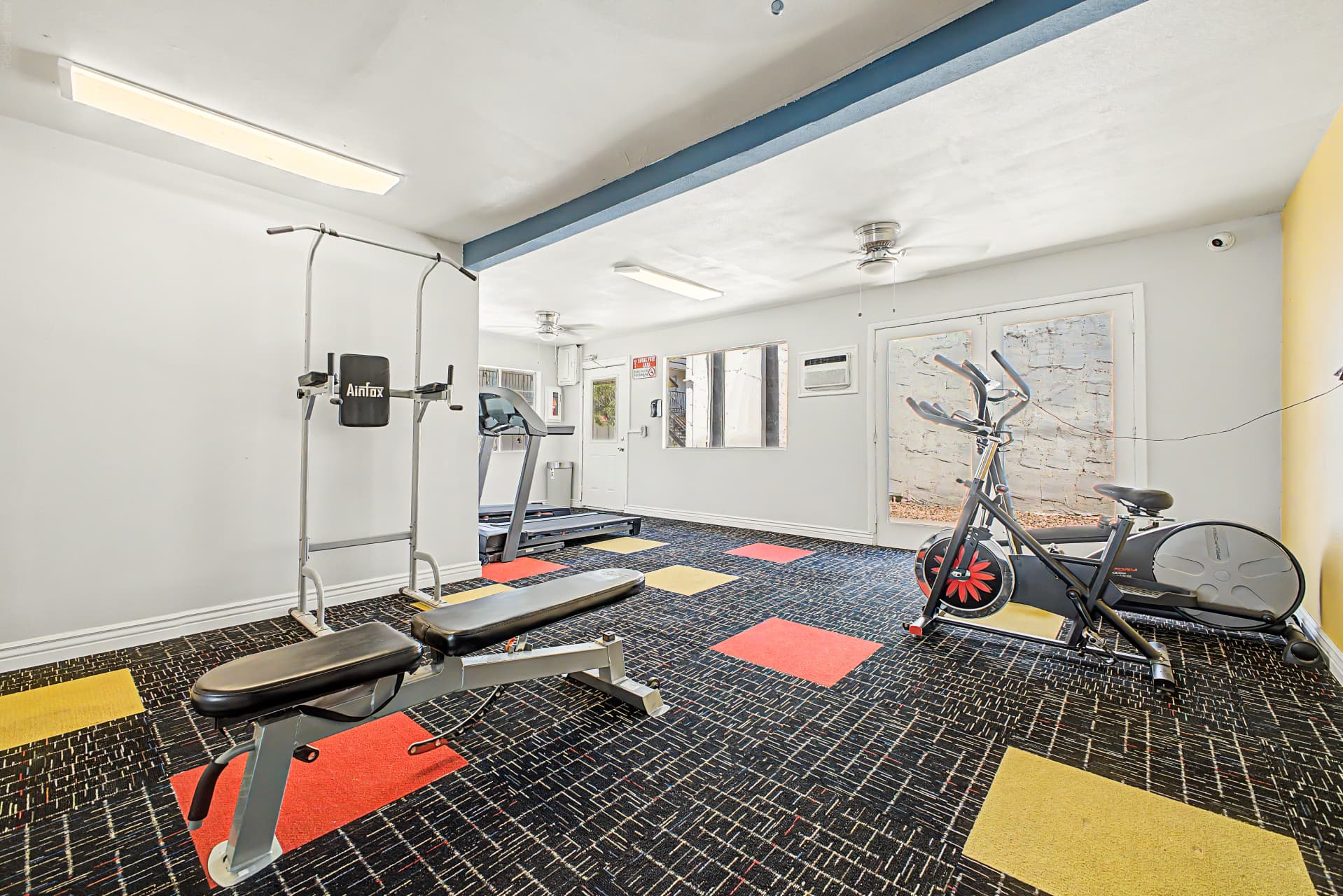Weight Bench & Stationary Bike