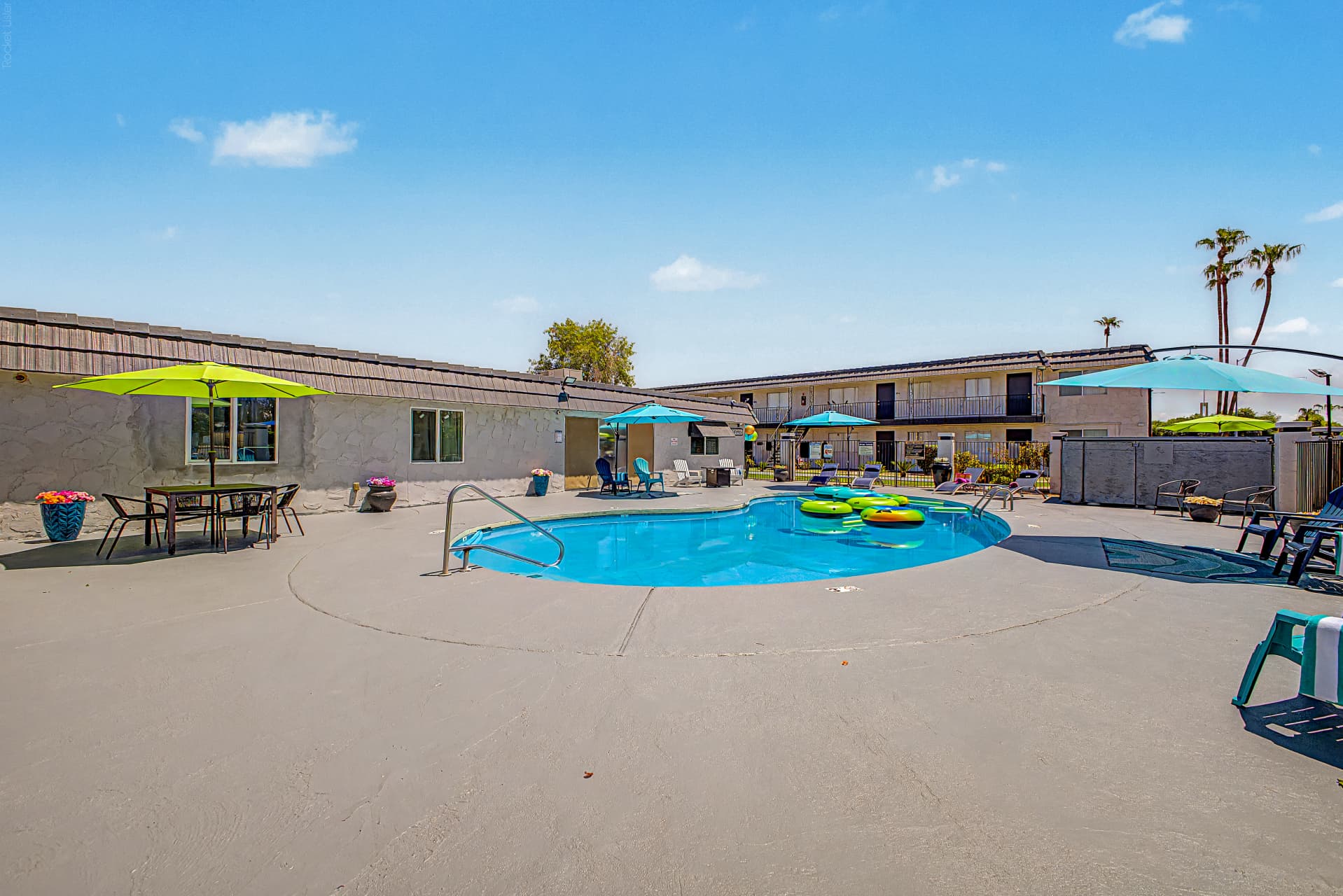 Community Pool from the Deck